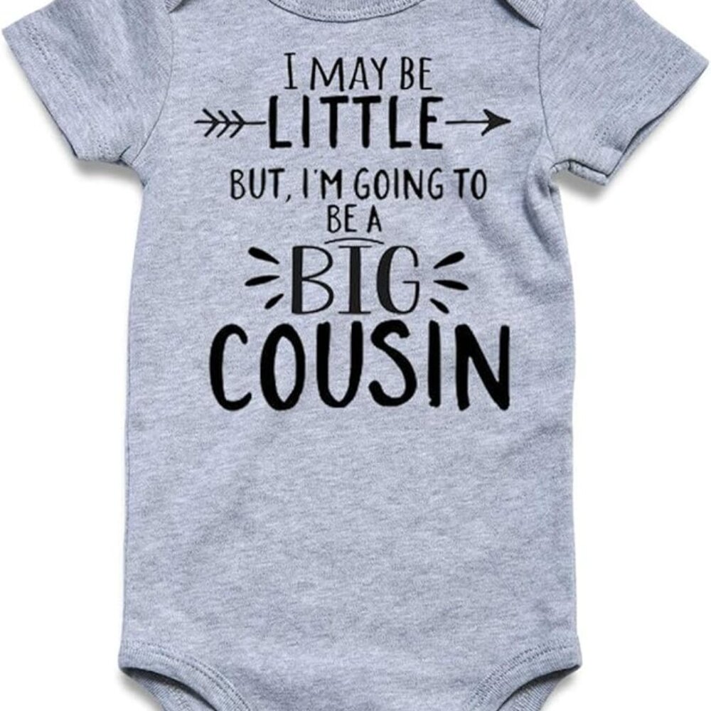 Big Cousin Baby Onesie Size 0-3 Months - Picture 1 of 1